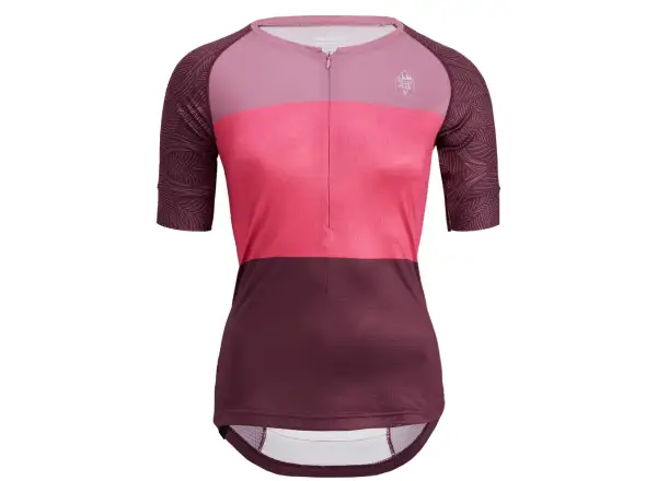 Silvini Stabina women's jersey short sleeve Plum/Fuchsia
