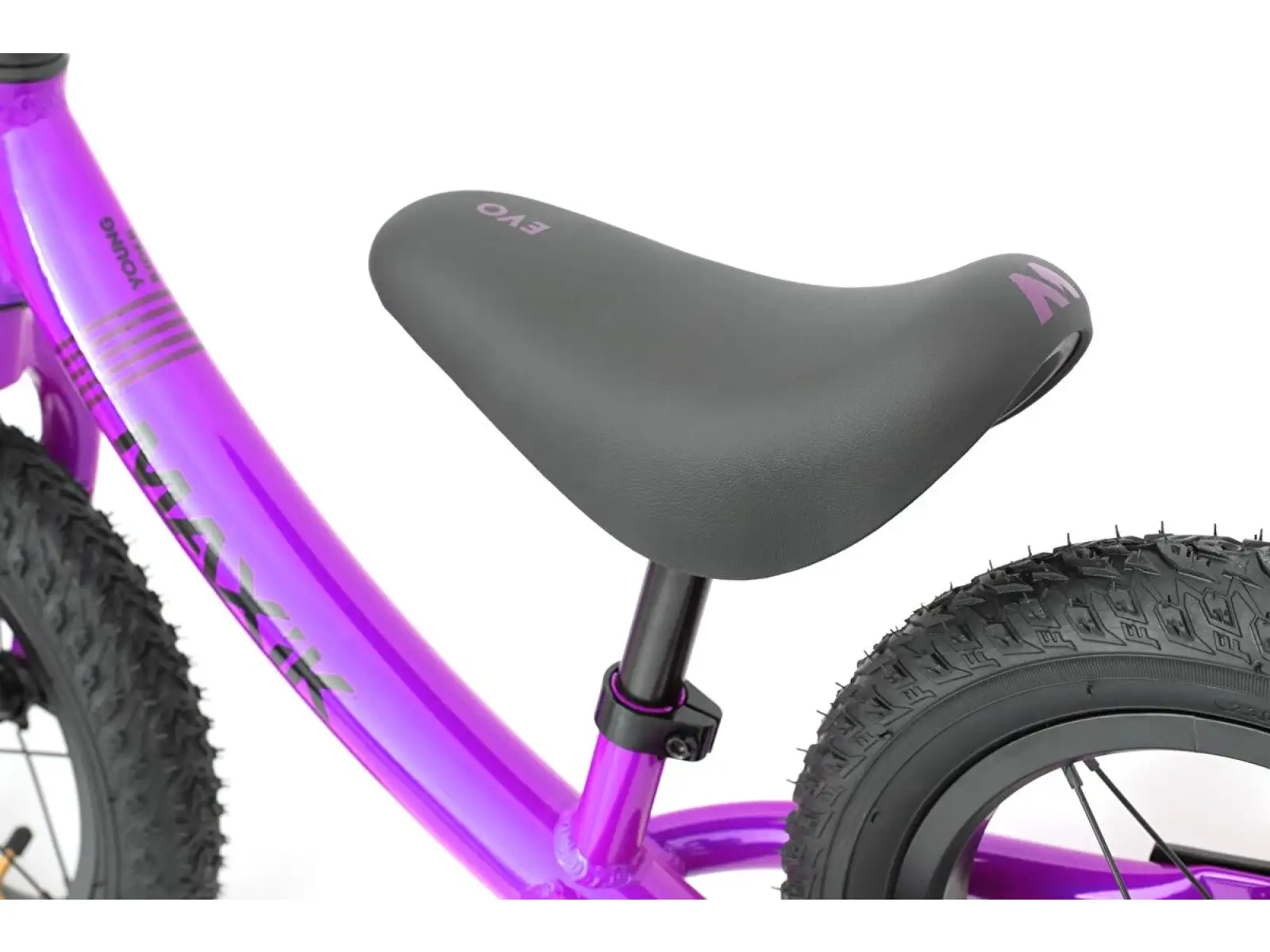 MAXÍK Evo Lite magenta/purple children's balance bike