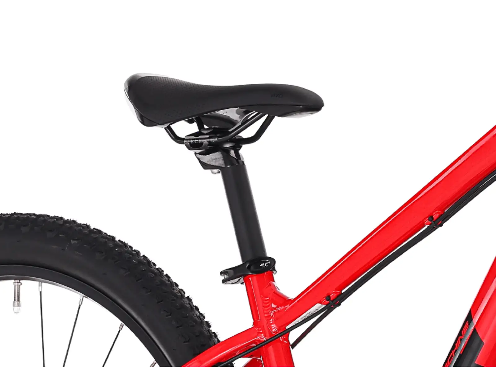 Rock Machine RIFF Tr 27 children's bike Gloss Fire Red