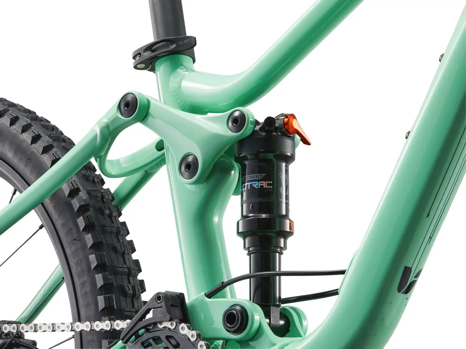 Liv Faith 24 children's full-suspension bike Neo Mint
