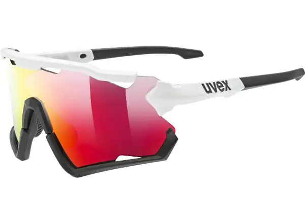 Uvex Sportstyle 228 Sunglasses White Black / Mirror Red UNI