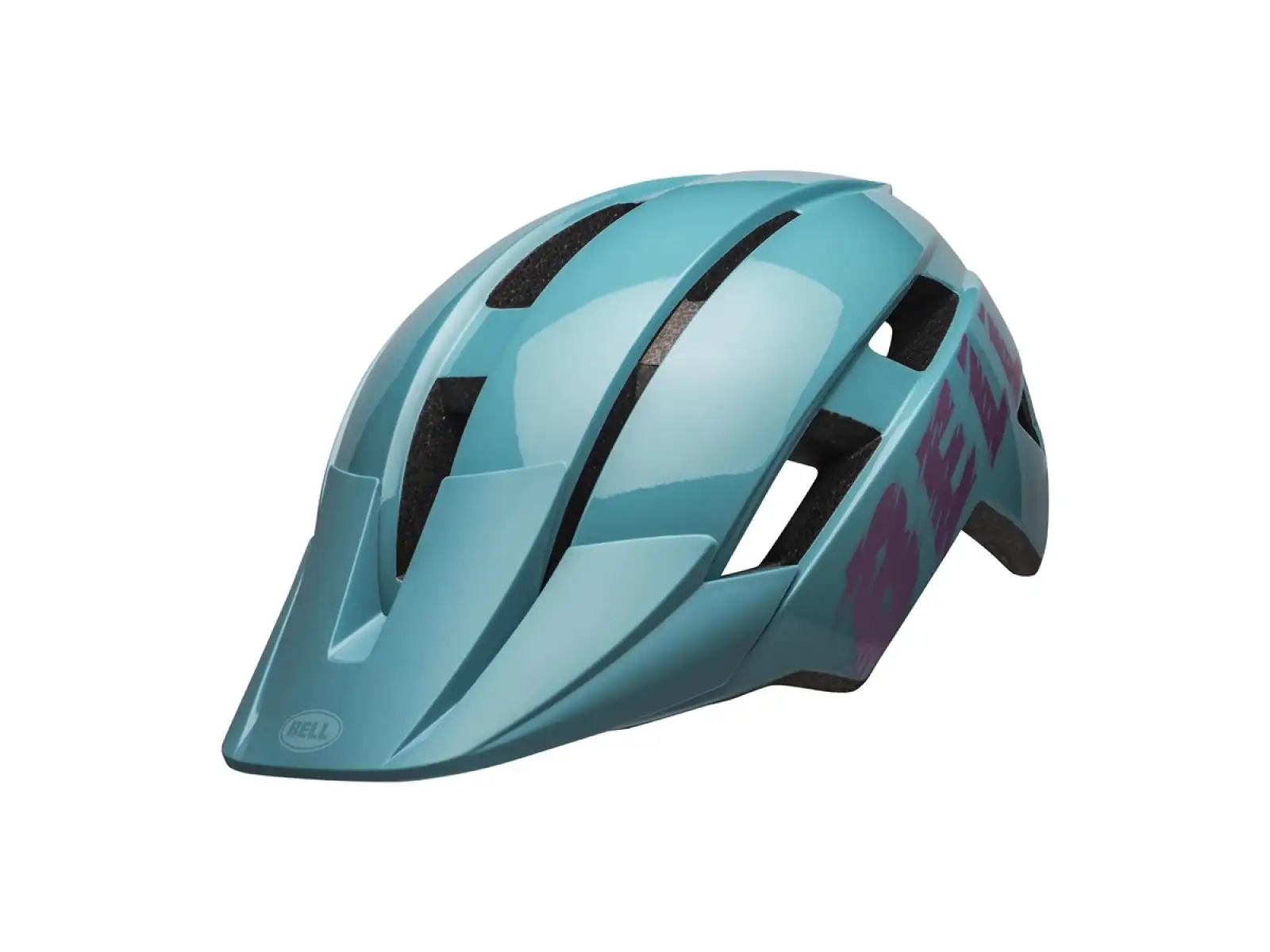 Bell Sidetrack Youth children's helmet light blue/pink