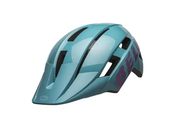 Bell Sidetrack Youth children's helmet light blue/pink