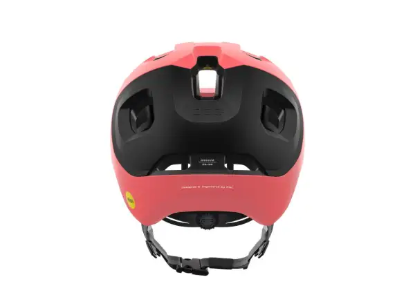 POC Axion Race MIPS helmet Ammolite Coral/Uranium Black Matt