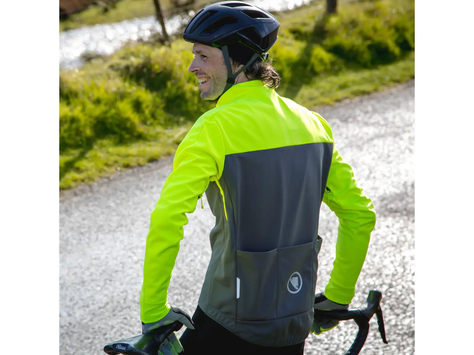 Endura Windchill II men's jacket Hi-Viz Yellow