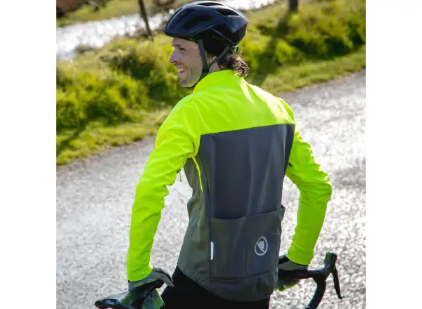 Endura Windchill II men's jacket Hi-Viz Yellow