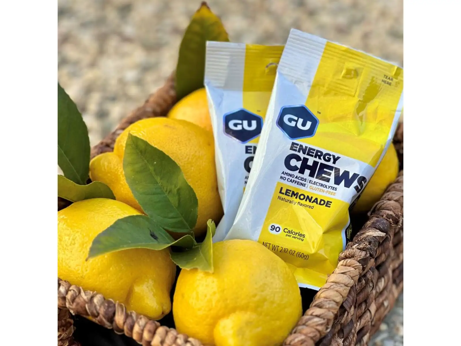 GU Energy Chews candies Lemonade 60g