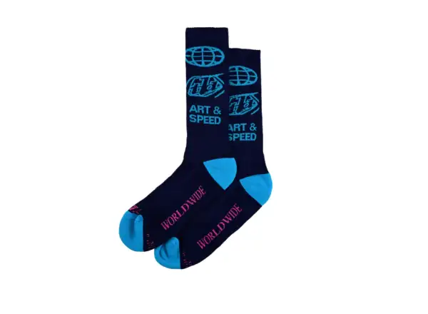 Troy Lee Designs Performance Worldwide socks Midnight