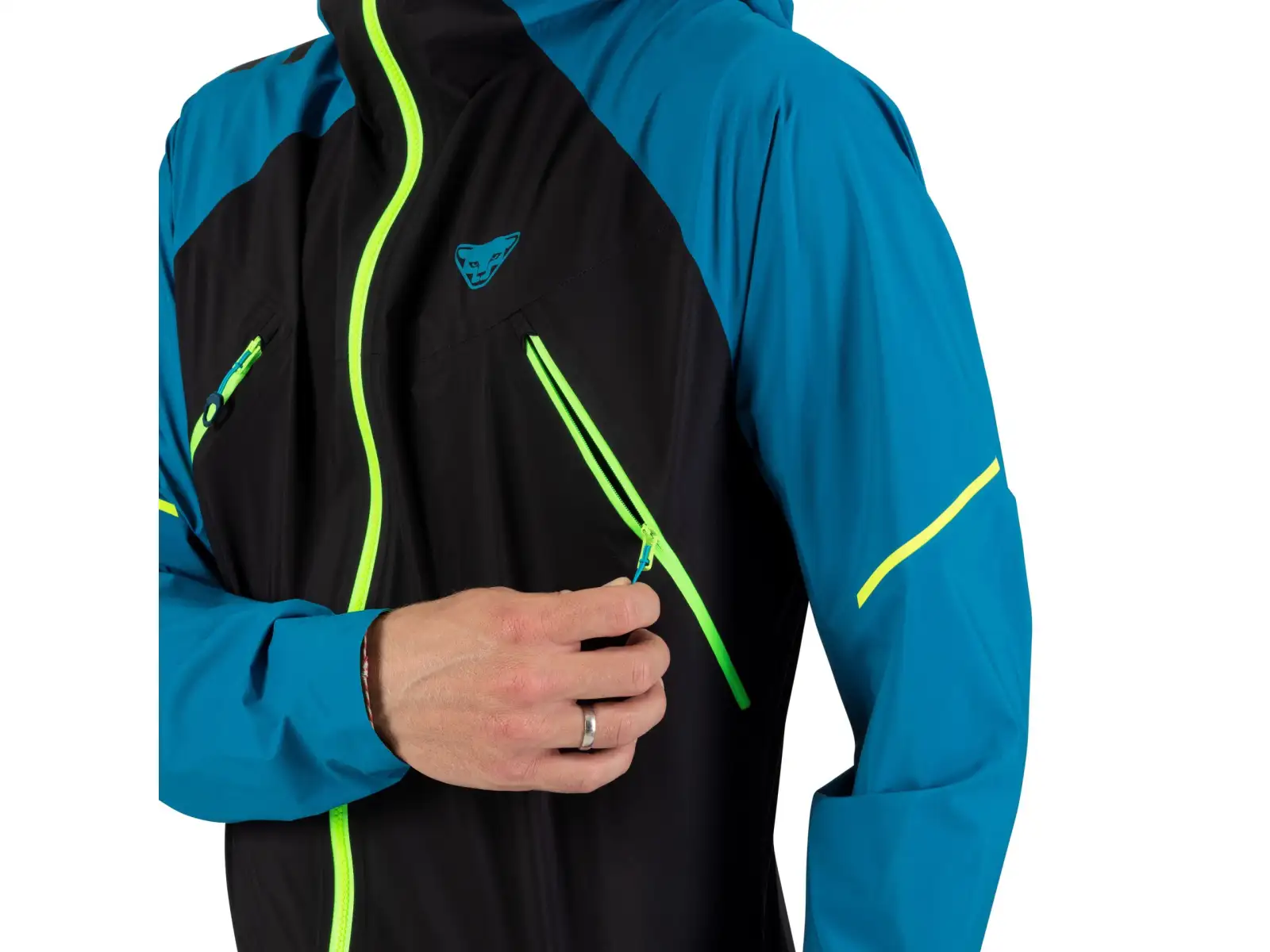 Dynafit Ride 3L men's jacket Mykonos Blue