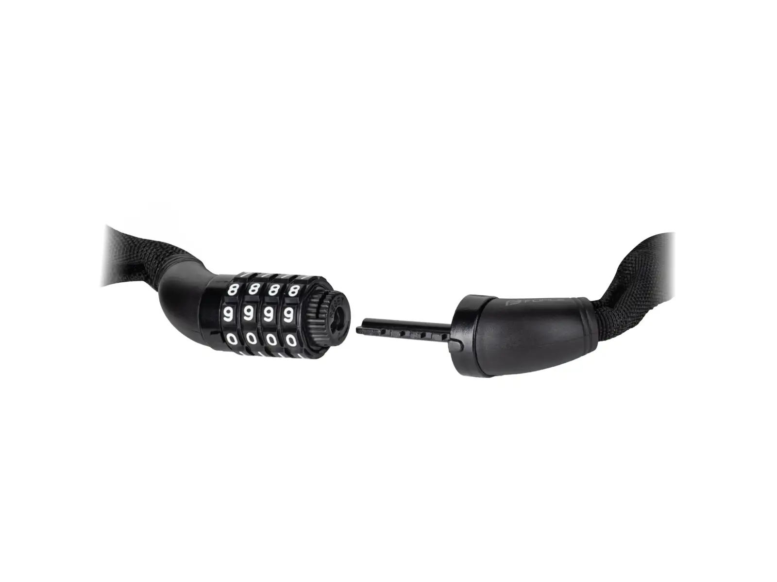 Force Fury chain lock 6/1200mm combination black