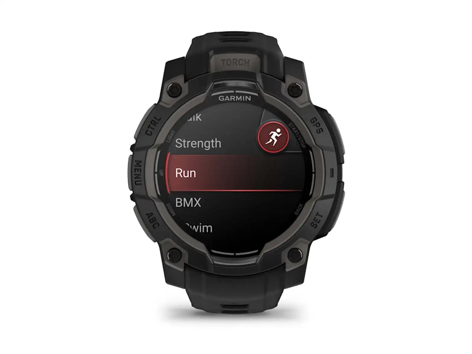 Garmin Instinct 3 Amoled 45 mm smartwatch Black/Black band