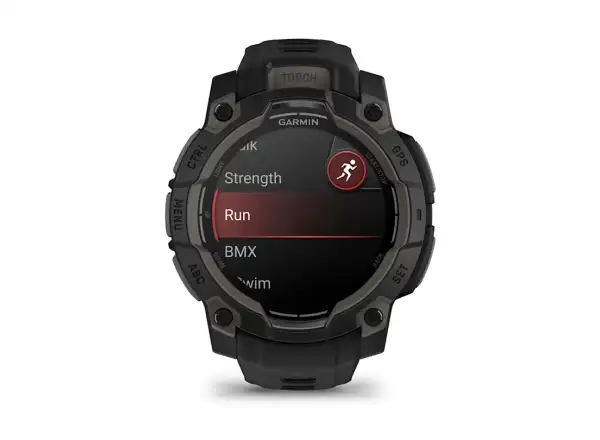 Garmin Instinct 3 Amoled 45 mm smartwatch Black/Black band