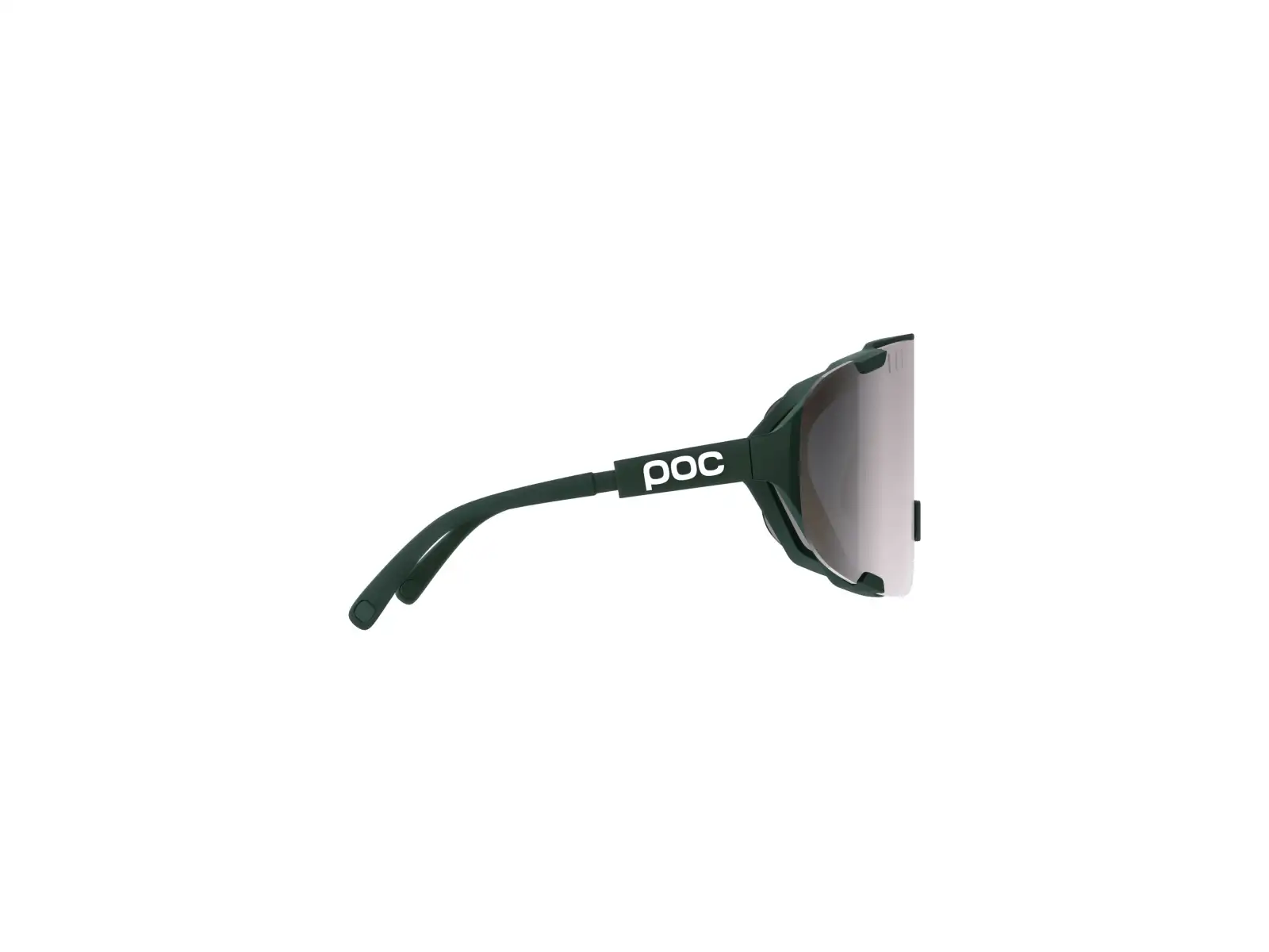 POC Devour + sunglasses Pargasite Green/Clarity Road/Sunny Silver