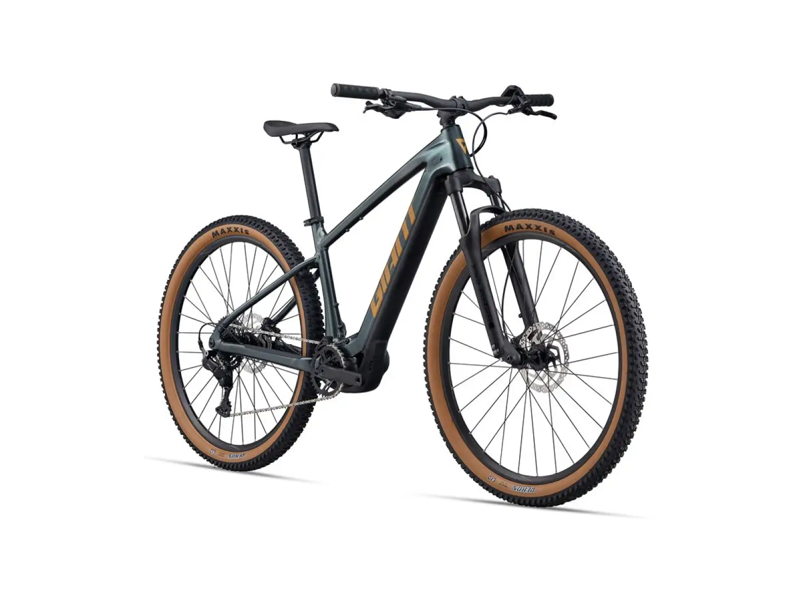 Giant Talon E+ BOX mountain electric bike Asphalt Green