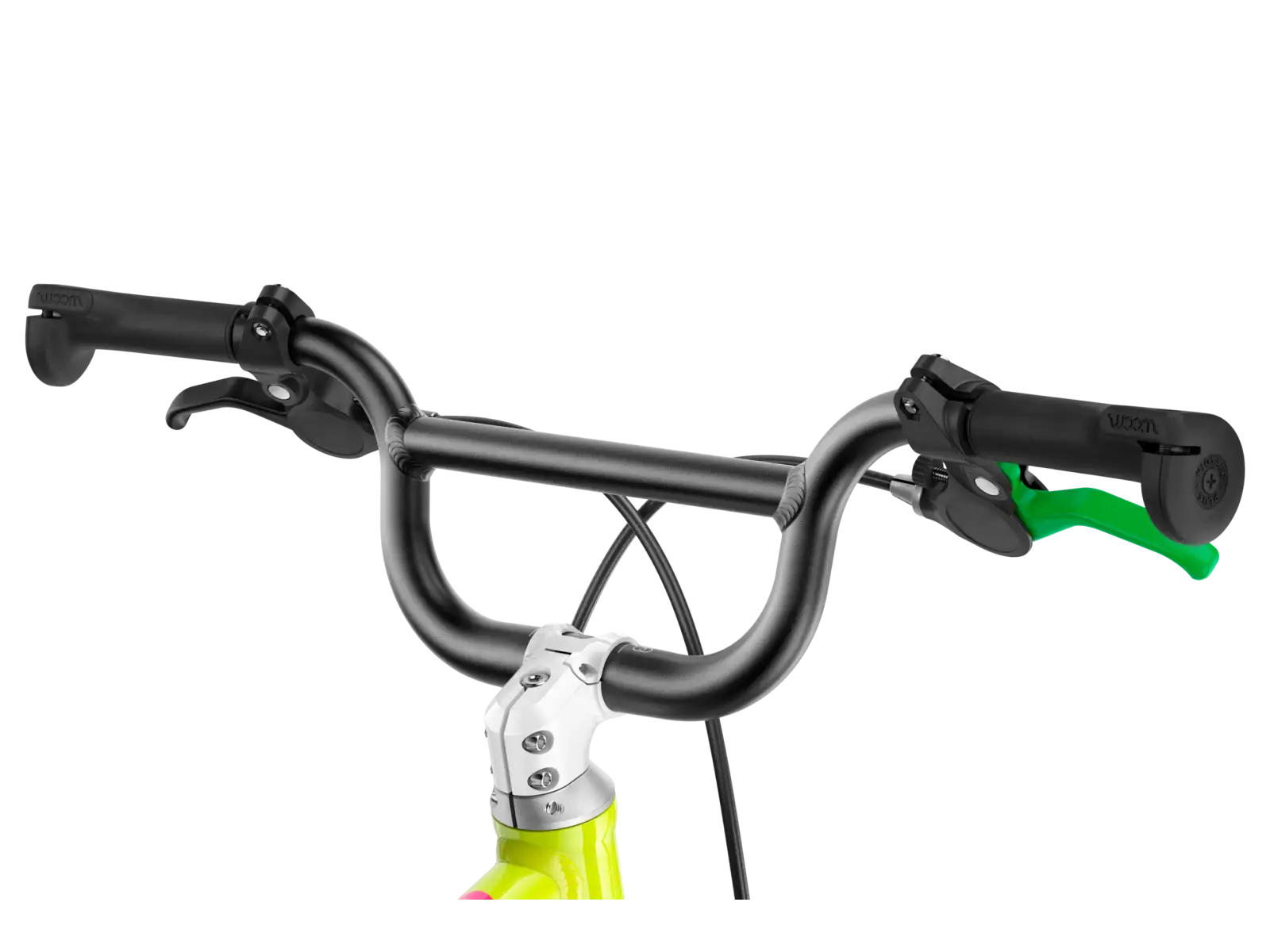 Woom GO 2 kids bike neon lime