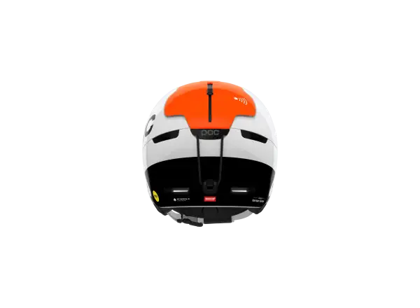 POC Obex Connect ski helmet Hydrogen White/Fluorescent Orange AVIP