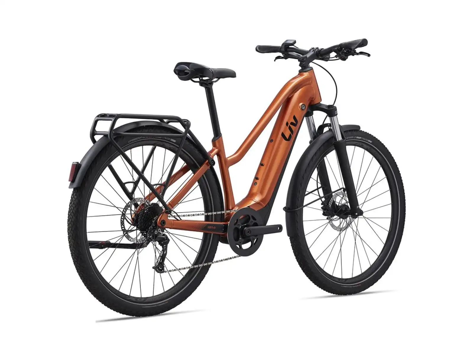 Liv Amiti E+ 2 S Copper Coin trekking e-bike