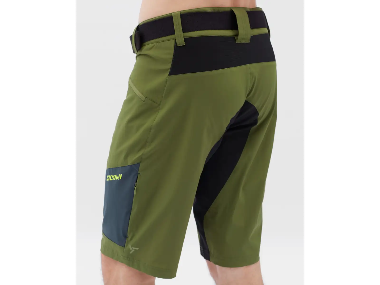 Silvini Rango Pro men's shorts Olive/Ocean