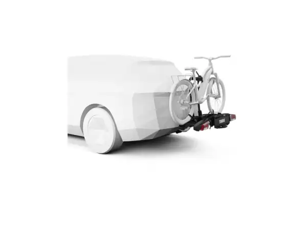 Thule EasyFold XT Black/Silver carrier for 2-3 bikes on tow bar