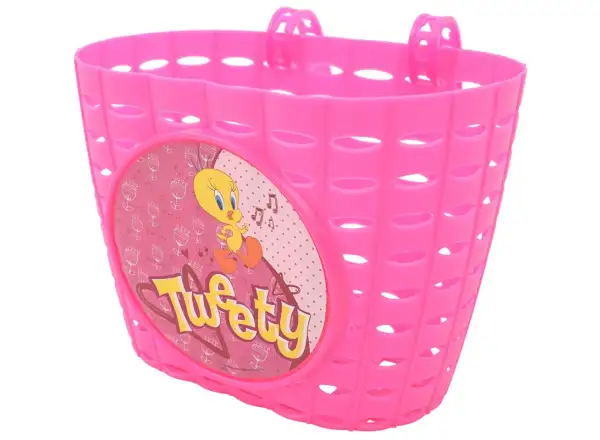 Max1 Tweety children's front basket pink