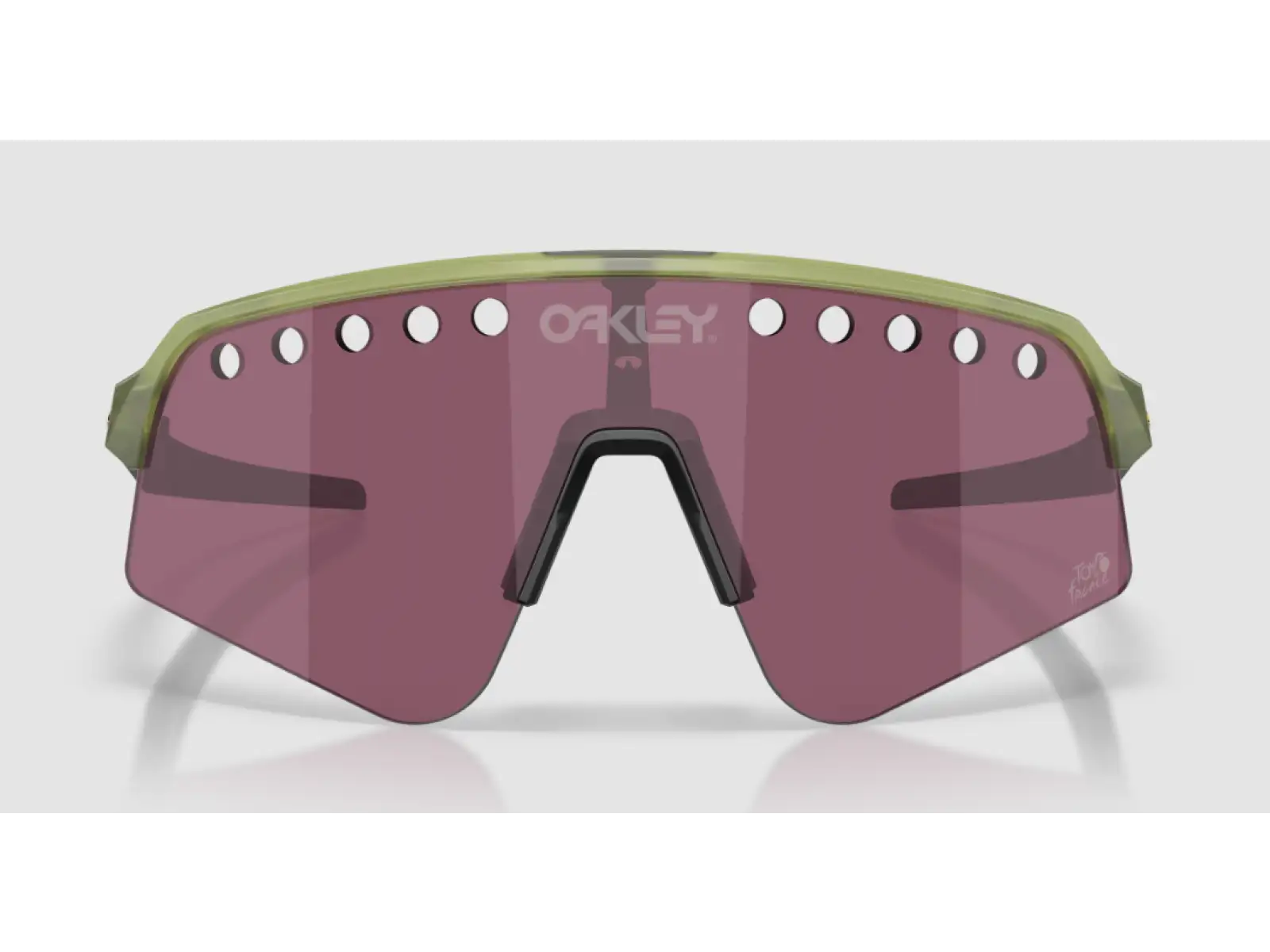 Oakley Sutro Lite Sweep glasses Tour De France Matte Transparent Fern/Prizm Road Black