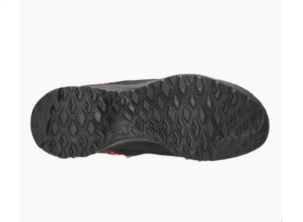 Salewa WS Wildfire Leather Shoes Women Black/Fluo Coral