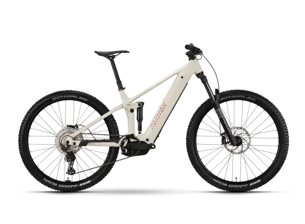 Raymon Korak Pro pepperwhite/copper full-suspension e-bike