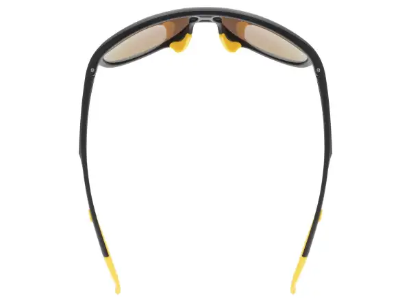 Uvex Sportstyle 515 children's glasses Black Matt/Mirror Yellow