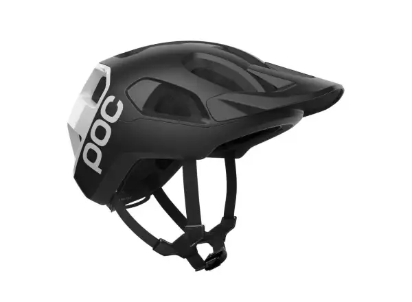 POC Cularis helmet Uranium Black Matt/Hydrogen White/Logo