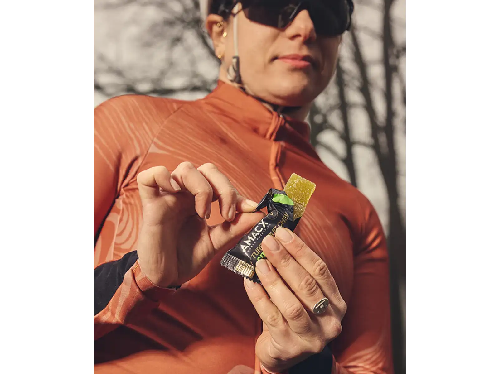 Amacx Turbo Fruit Chew energy bar 50 g Cassis