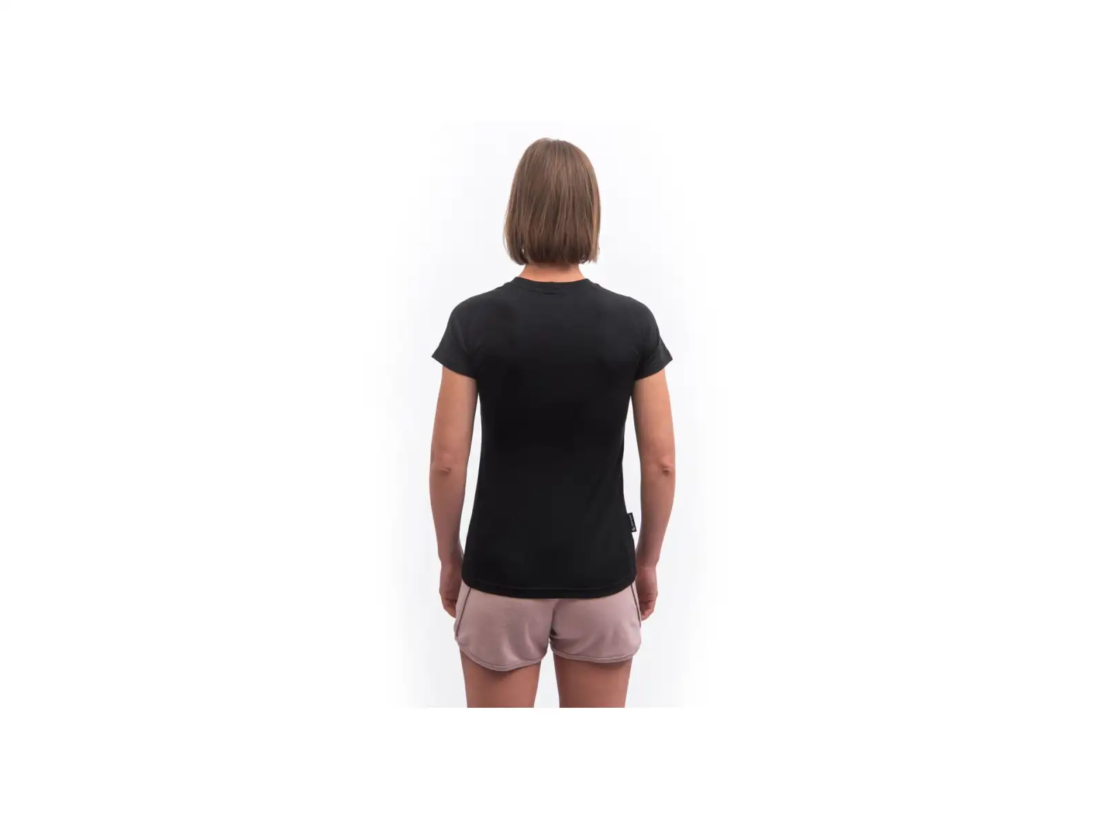 Sensor Merino Active No Logo women's T-shirt short sleeve black