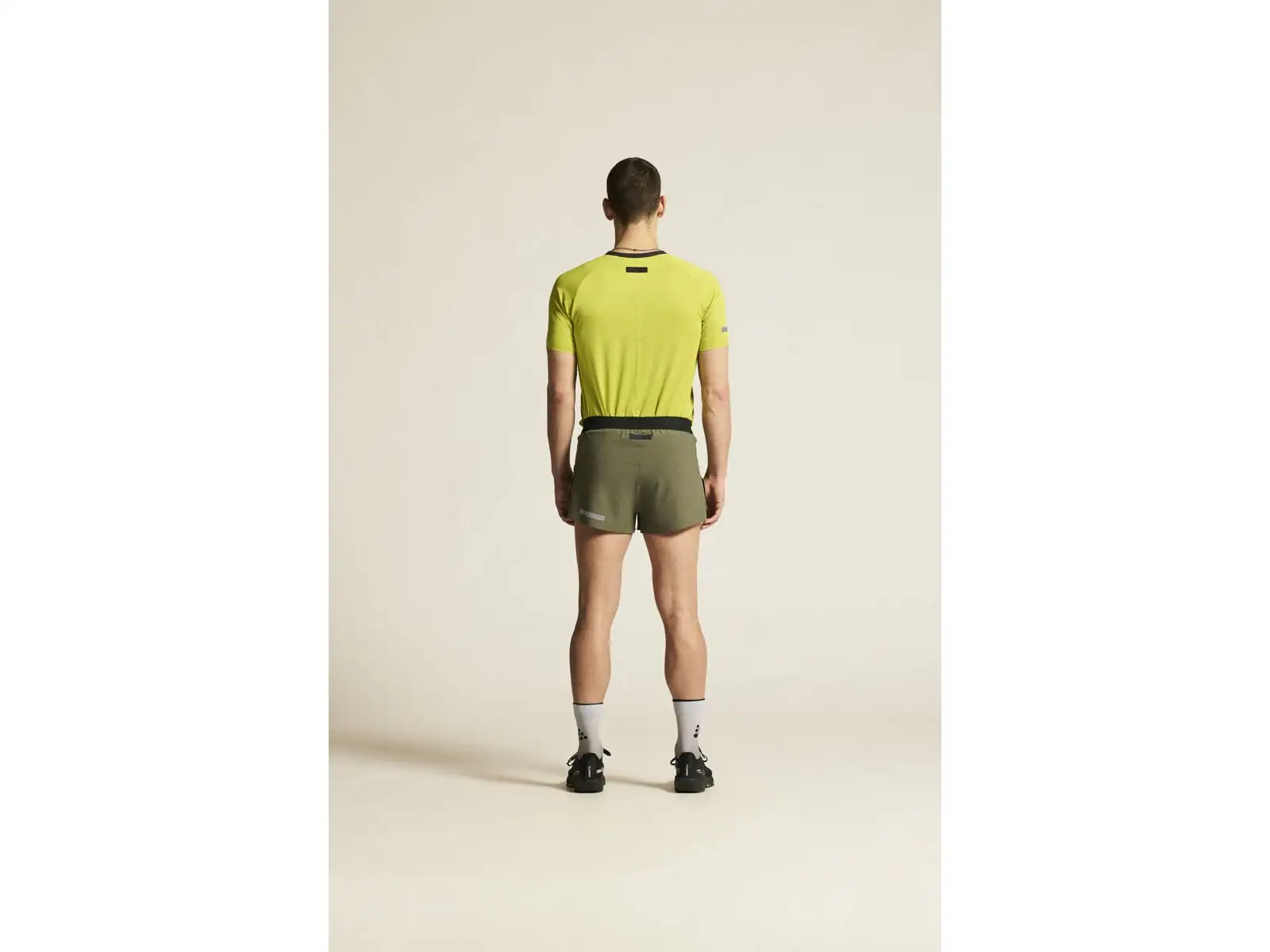 Craft PRO Hypervent Split 2 men's running shorts green
