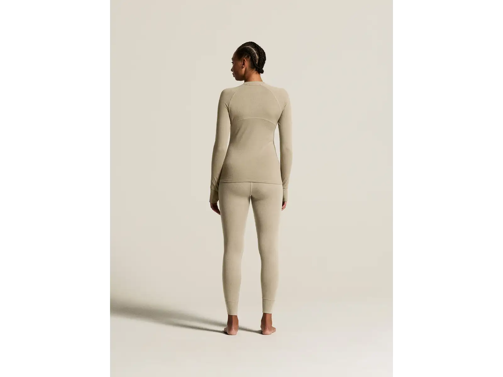 CRAFT Wool Comfort women's long underwear beige