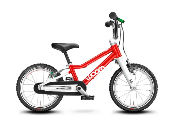 Woom 2 Red 14 children's bike