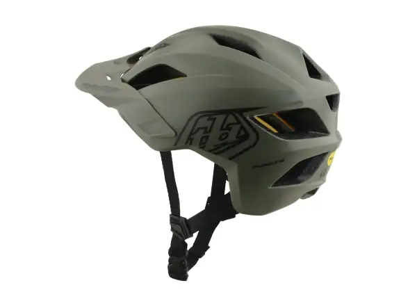 Troy Lee Designs Youth Flowline MIPS kids helmet Point Army/Phantom