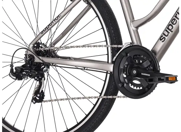 Superior Blox 6.0 MS trekking bike Gloss Dark Chrome