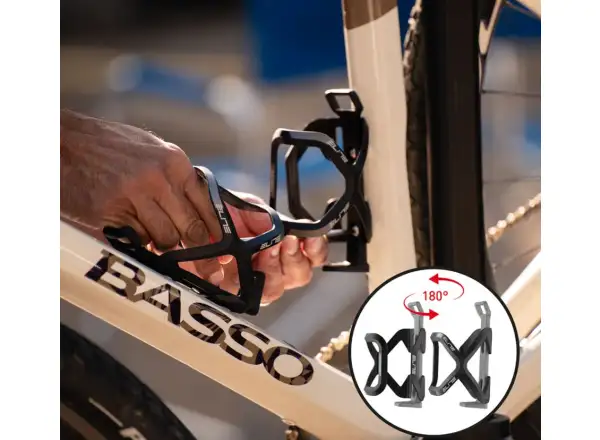 Elite Ambo bottle cage Black Graphic