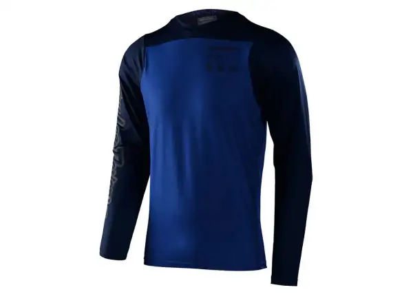 Troy Lee Designs Skyline Chill men's jersey long sleeve Mono true blue