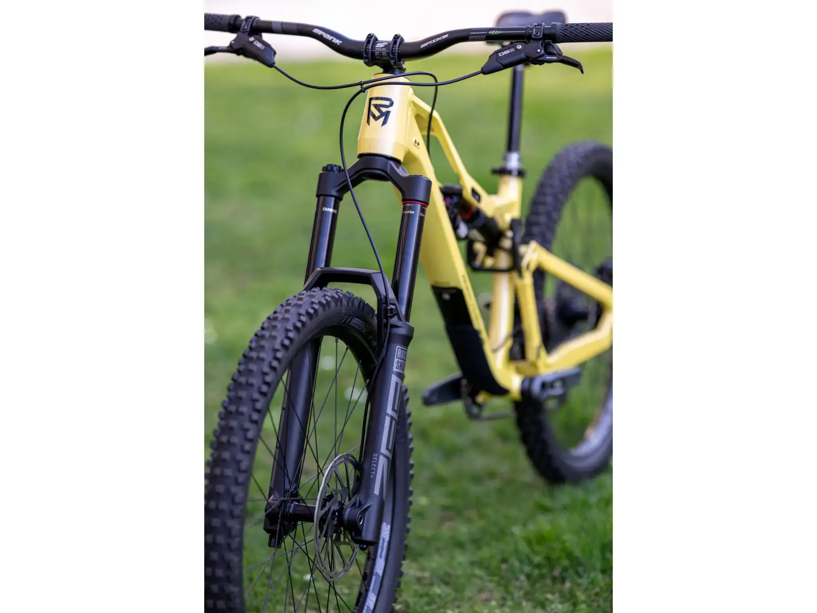 Rock Machine Whizz FS III 90 AXS mountain bike Panama Yellow