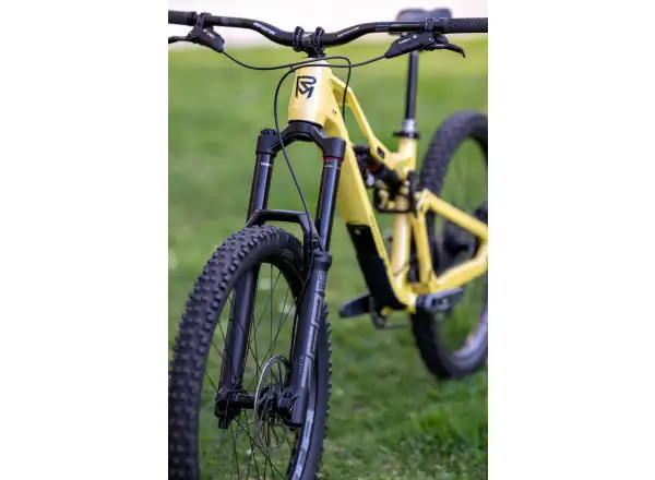 Rock Machine Whizz FS III 90 AXS mountain bike Panama Yellow