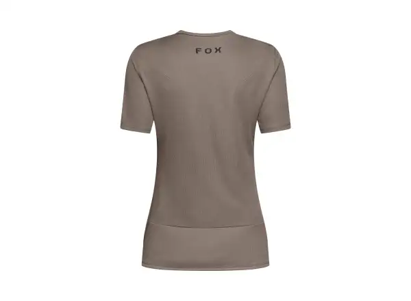 Fox Ranger Head women's jersey short sleeve Nutmeg Brown