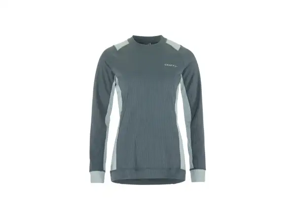 Craft Core Dry Baselayer women's set long sleeve shirt+pants blue