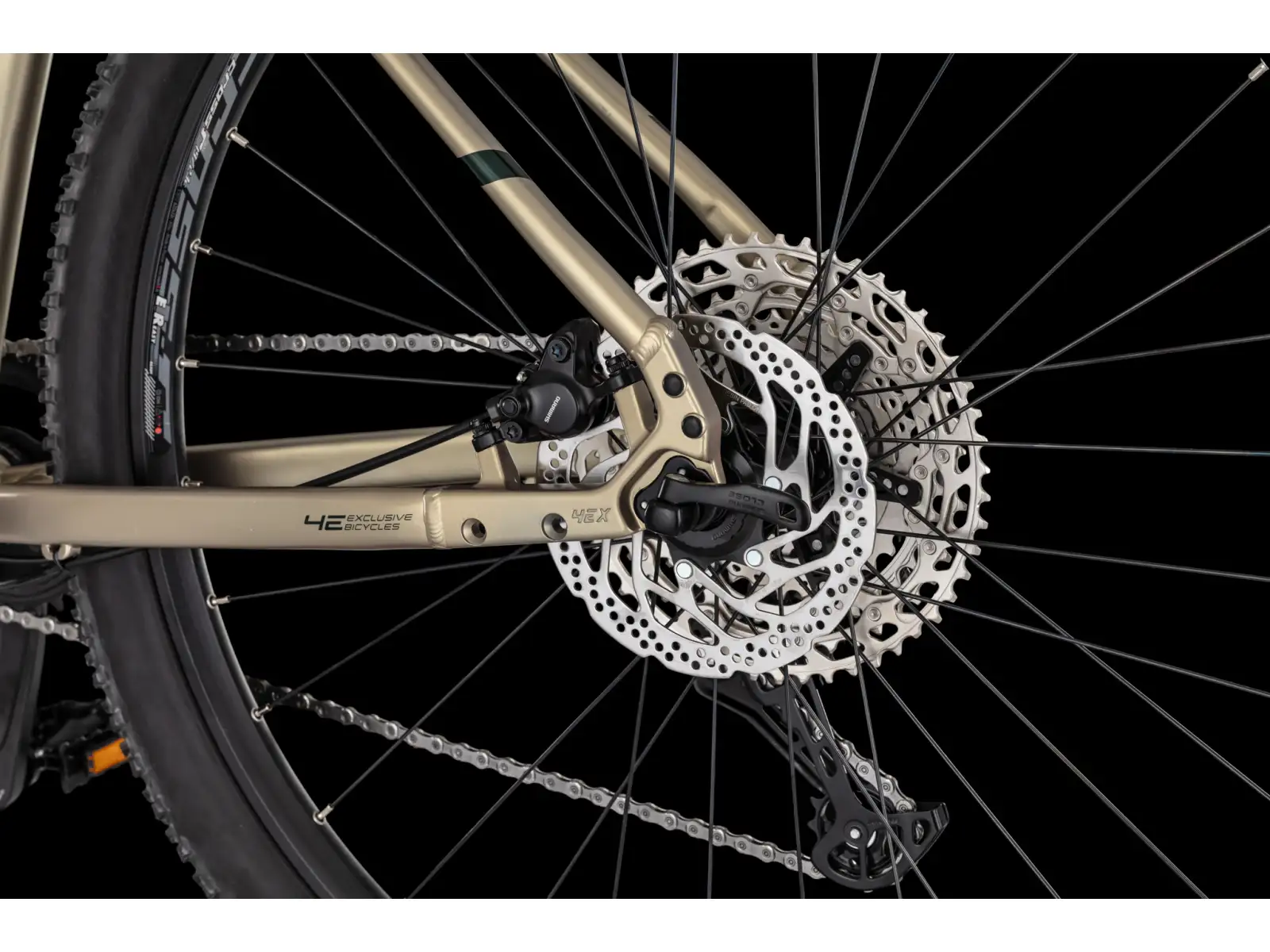 4Ever Trinity Team 29" mountain bike Satin sand