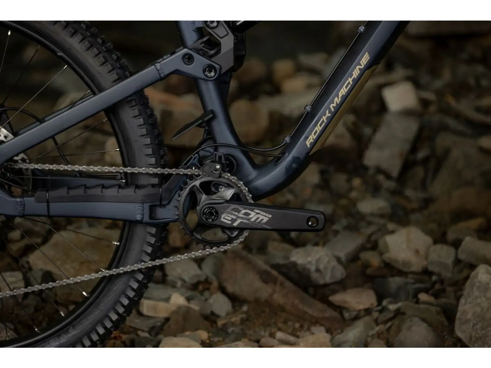 Rock Machine Whizz FS I 50 mountain bike Matte Milionaire Blue