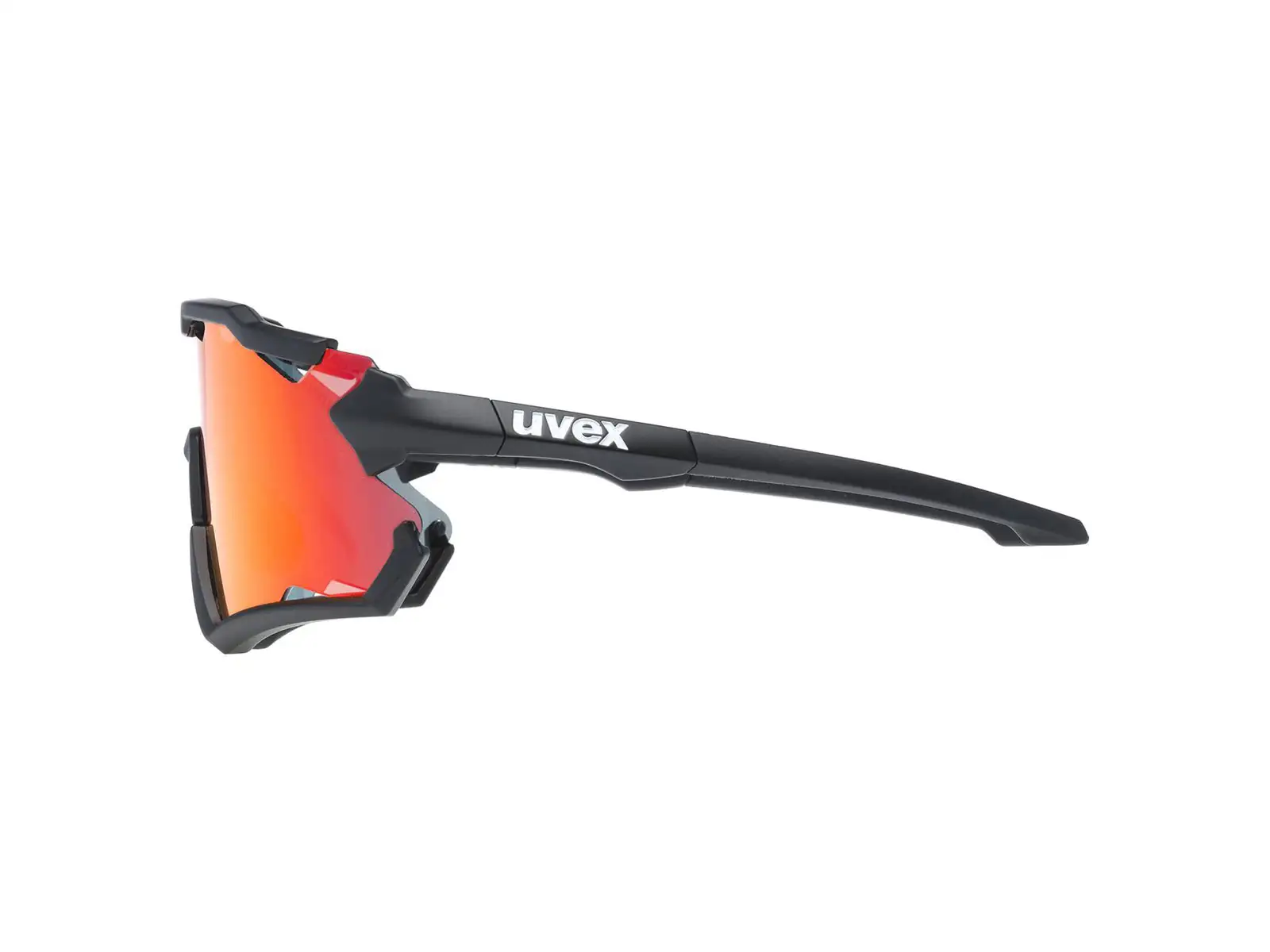 Uvex Sportstyle 228 set glasses Black Mat/Mirror Red Uni