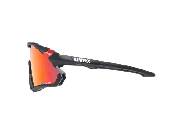 Uvex Sportstyle 228 set glasses Black Mat/Mirror Red Uni
