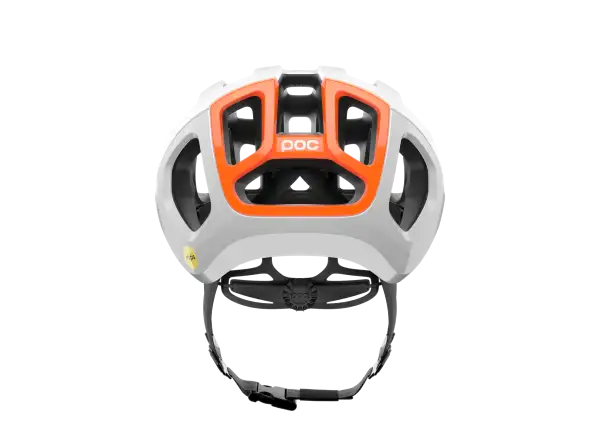 POC Ventral Air MIPS road helmet Hydrogen White/Fluorescent Orange