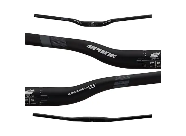 Spank Oozy Vibrocore handlebars 780 mm Black Grey
