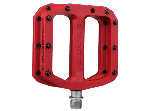 Burgtec MK4 Composite platform pedals Race Red