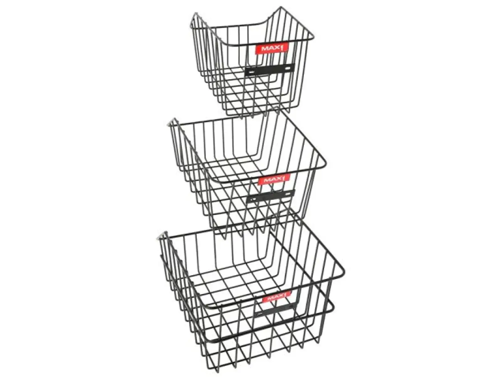 MAX1 rear bike basket M black